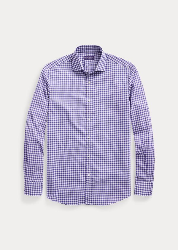 Camisa Ralph Lauren Gingham Twill Homem 31468-FQBG